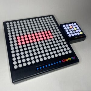 Lite-Brite Basic Touch Light up Drawing Board XL LED + Mini Touch Bundle Artsy